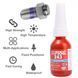 Фиксатор резьбы синий для разборных соединений, 10 ml 589 фото 2