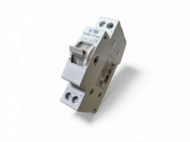 Перемикач введення резерву 1-0-2 LC TEC BX9G 1P 40A 162 фото