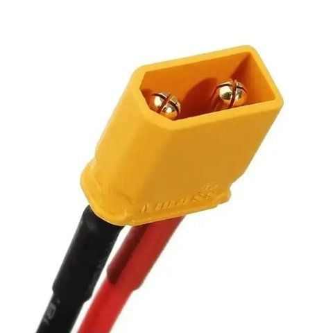 Разъем питания XT30 (папа) с проводом 16 AWG 107 фото
