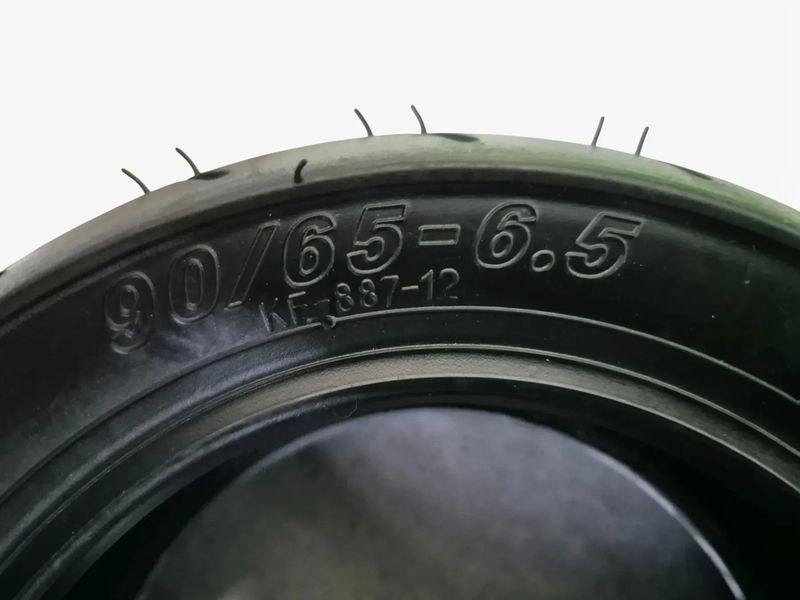 Безкамерна шина (покришка) 90/65-6.5 для електросамоката KuKirin G4 563 фото