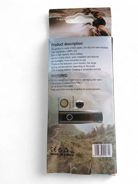Универсальный светодиодный фонарь USB с 3 режимами свечения 398 фото